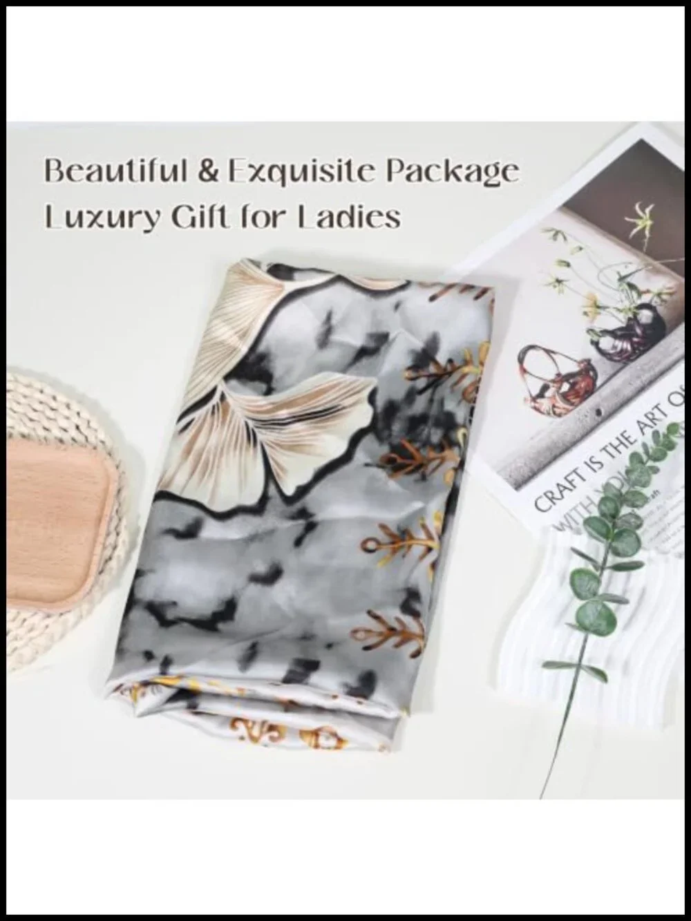 Large Lightweight Shawl Wrap Fashion Scarf Silky Soft Polyester Oversized 71x35
